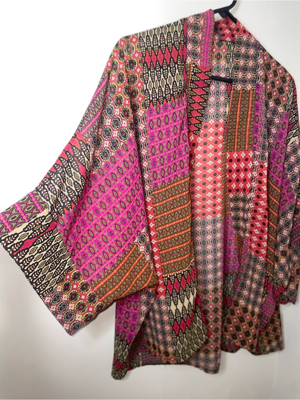 Fun & Flirt Bohemian Patchwork Kimono